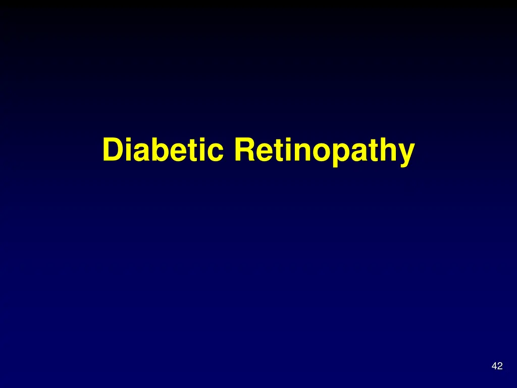 diabetic retinopathy