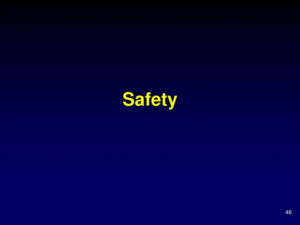 safety