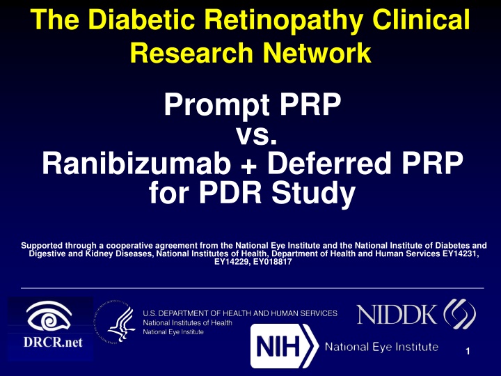 the diabetic retinopathy clinical research network
