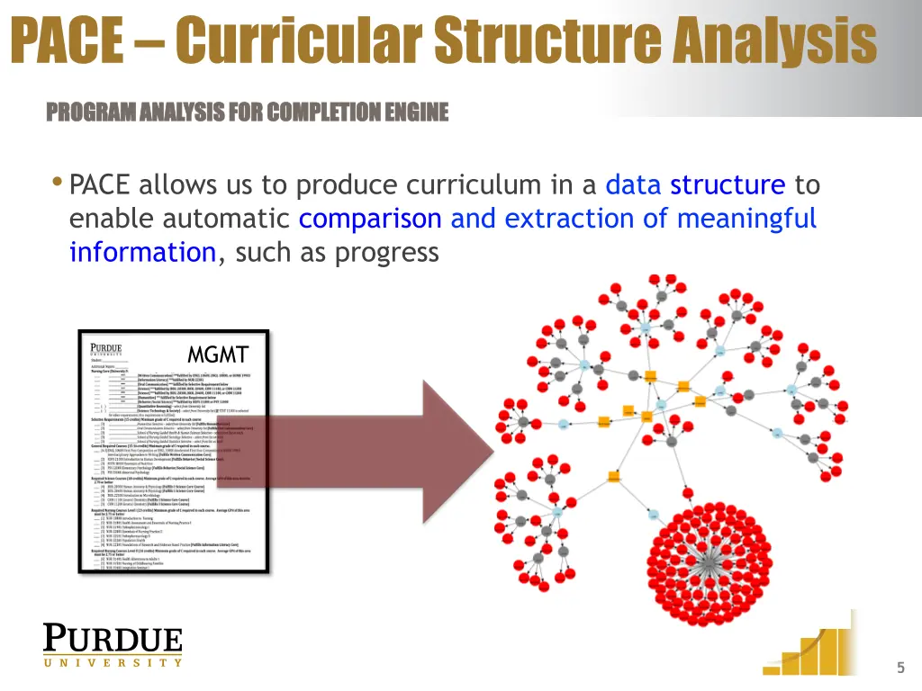 pace curricular structure analysis