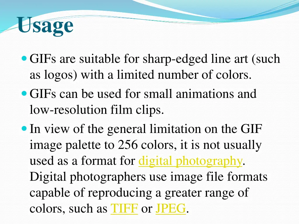 usage