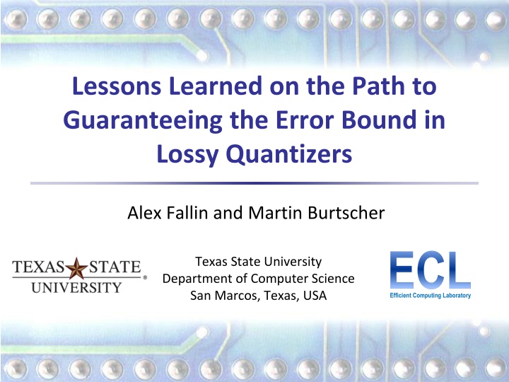 lessons learned on the path to guaranteeing