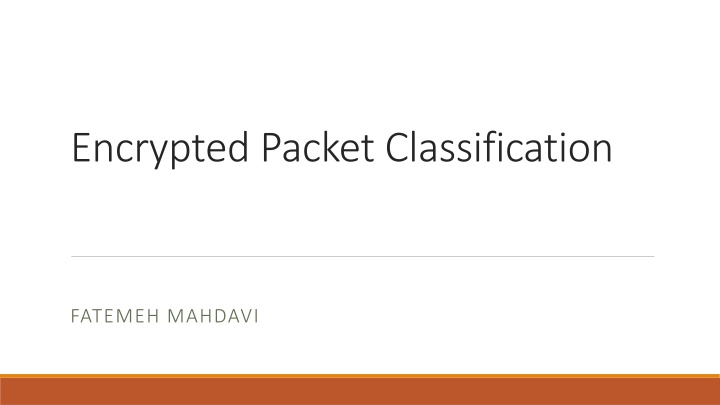 encrypted packet classification