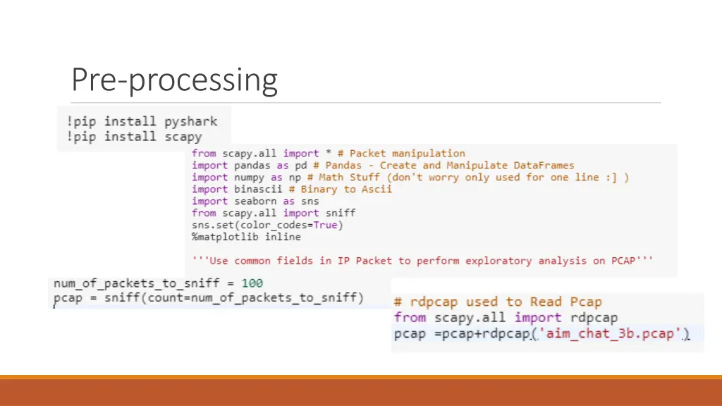 pre processing 1