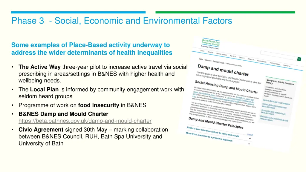phase 3 social economic and environmental factors