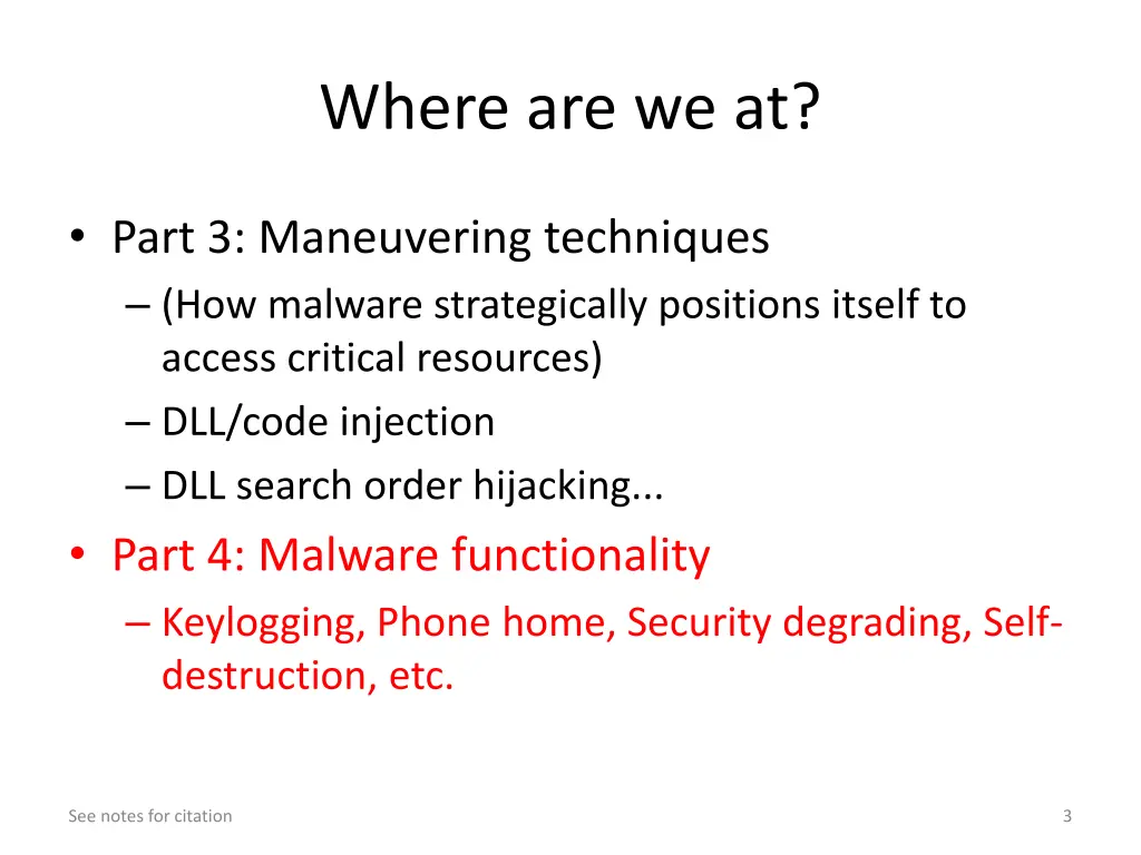 where are we at