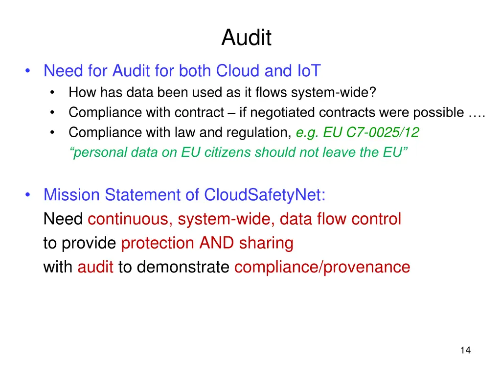 audit