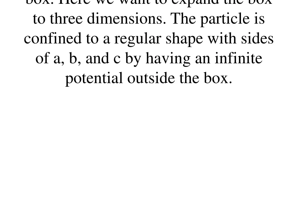 box here we want to expand the box to three