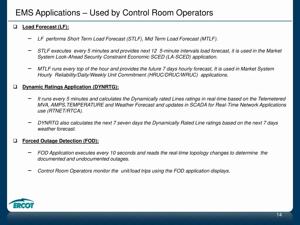 ems applications used by control room operators 2