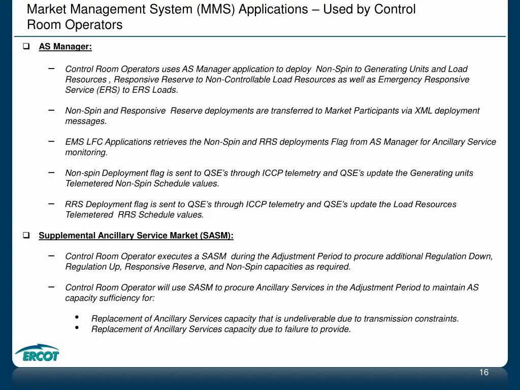 market management system mms applications used 1