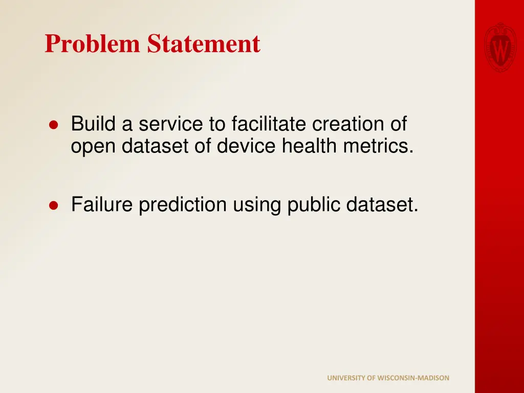 problem statement
