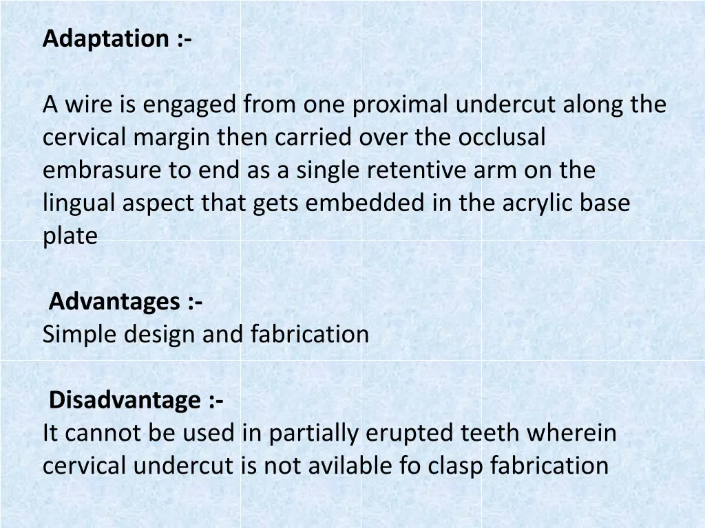 adaptation