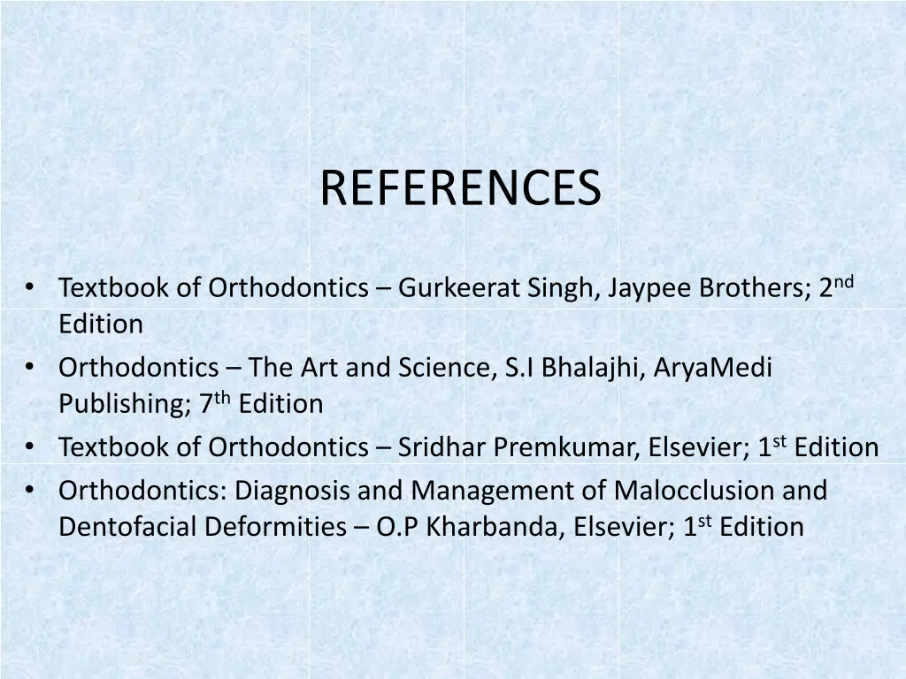 references