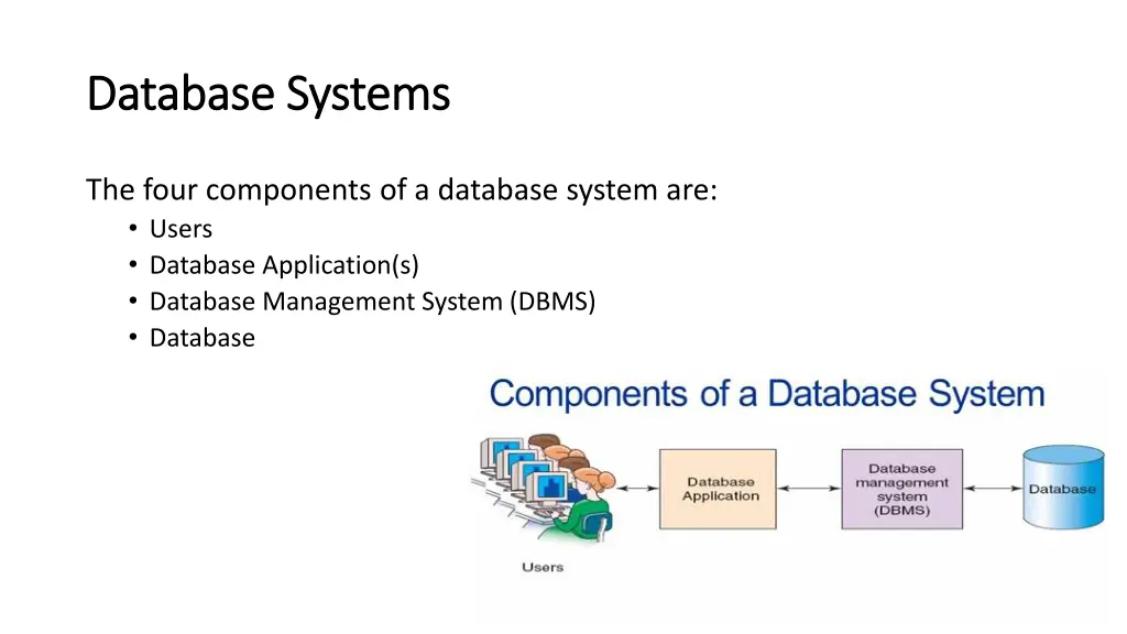 database systems database systems