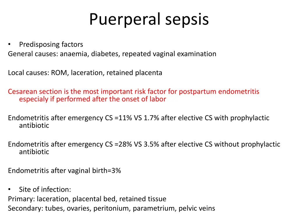 puerperal sepsis 1