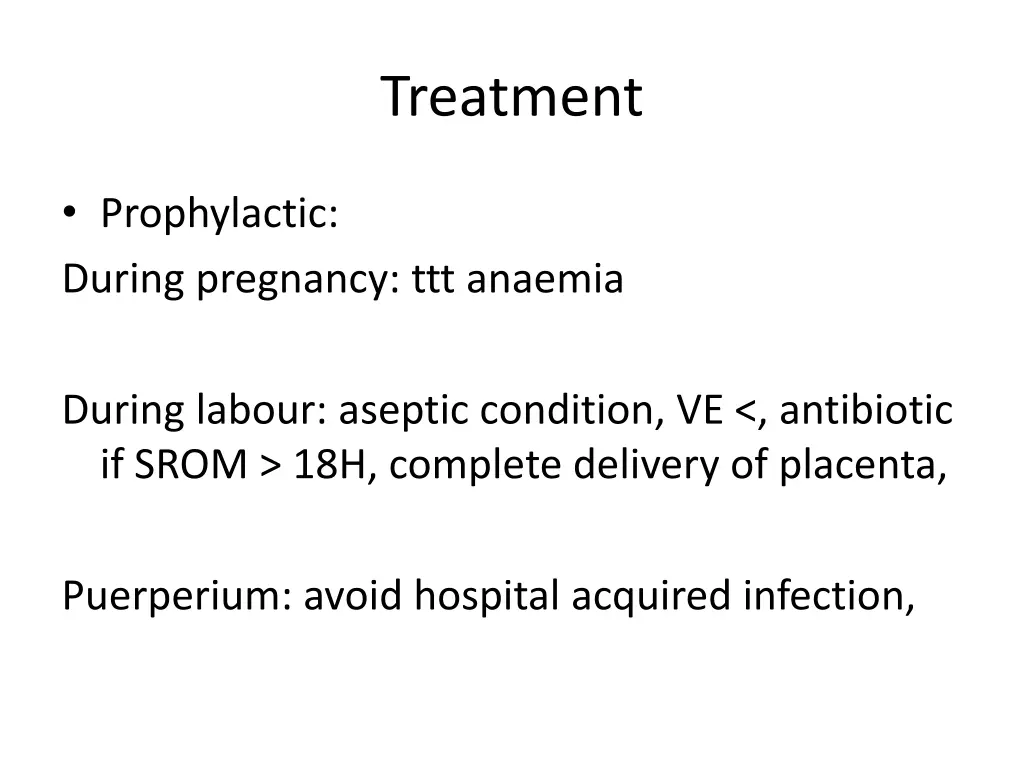 treatment