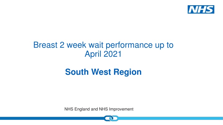 breast 2 week wait performance up to april 2021