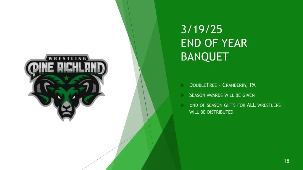 3 19 25 end of year banquet