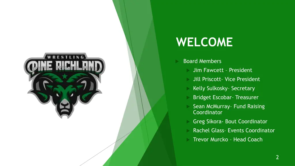welcome