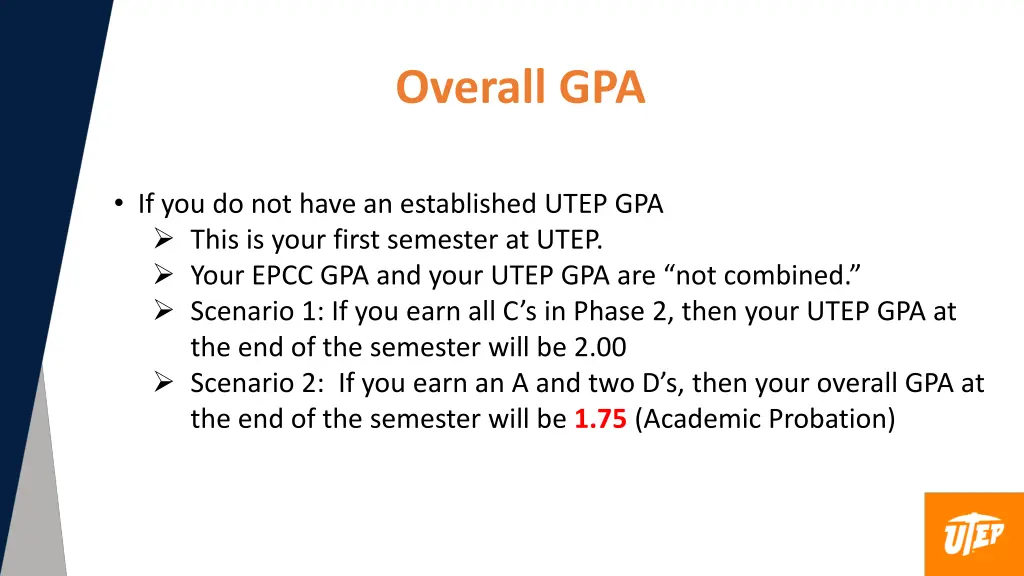 overall gpa