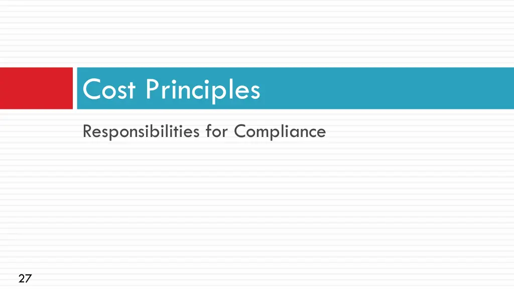 cost principles 1