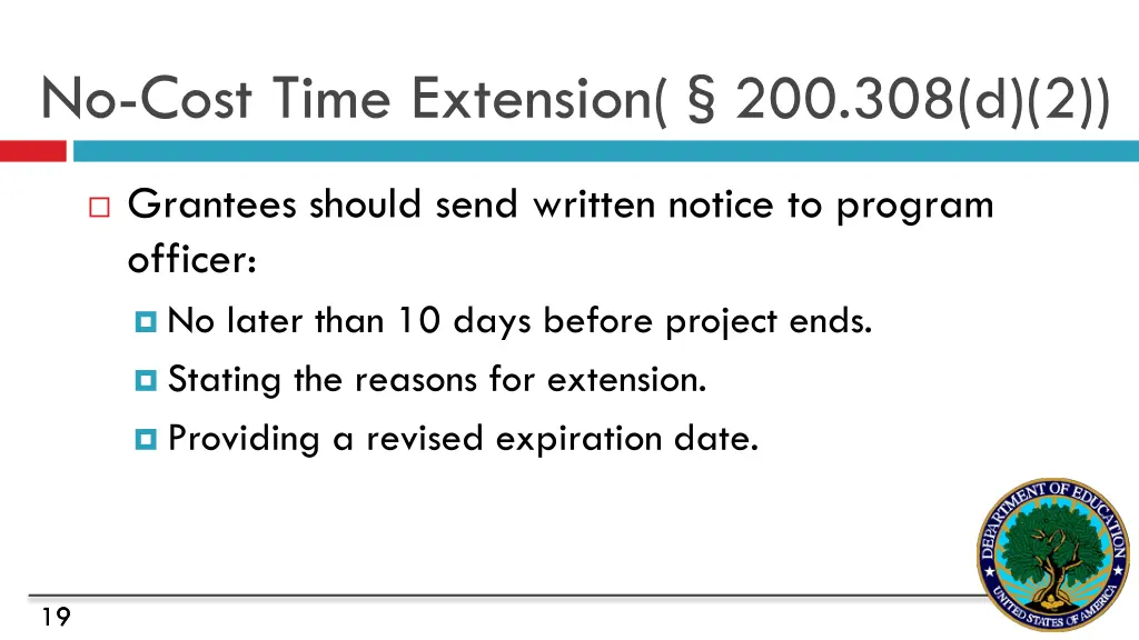 no cost time extension 200 308 d 2
