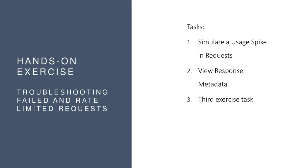 tasks