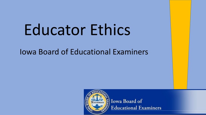 educator ethics