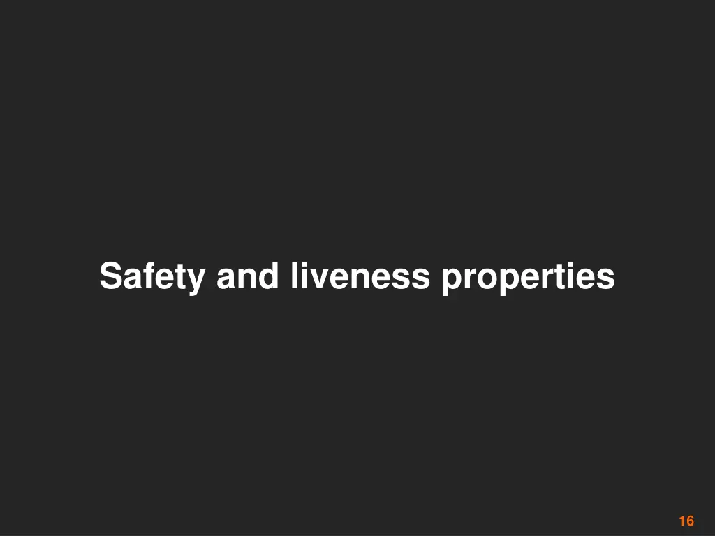 safety and liveness properties