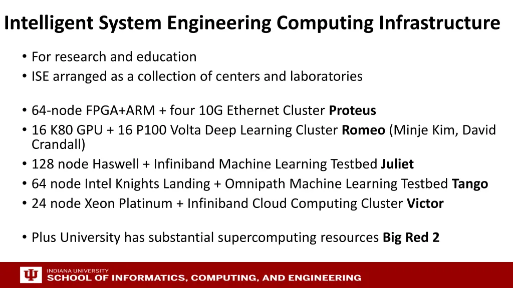 intelligent system engineering computing
