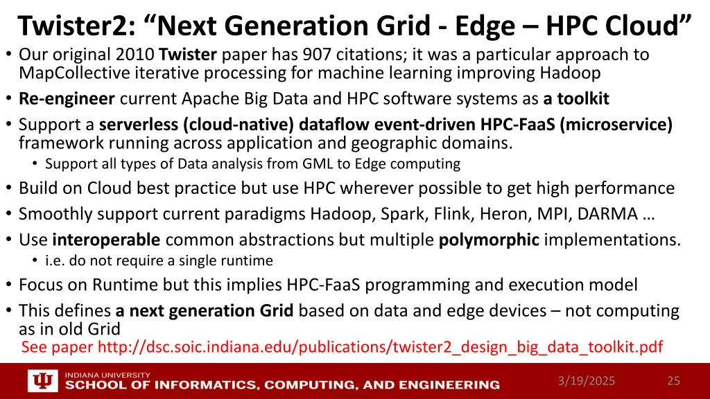 twister2 next generation grid edge hpc cloud