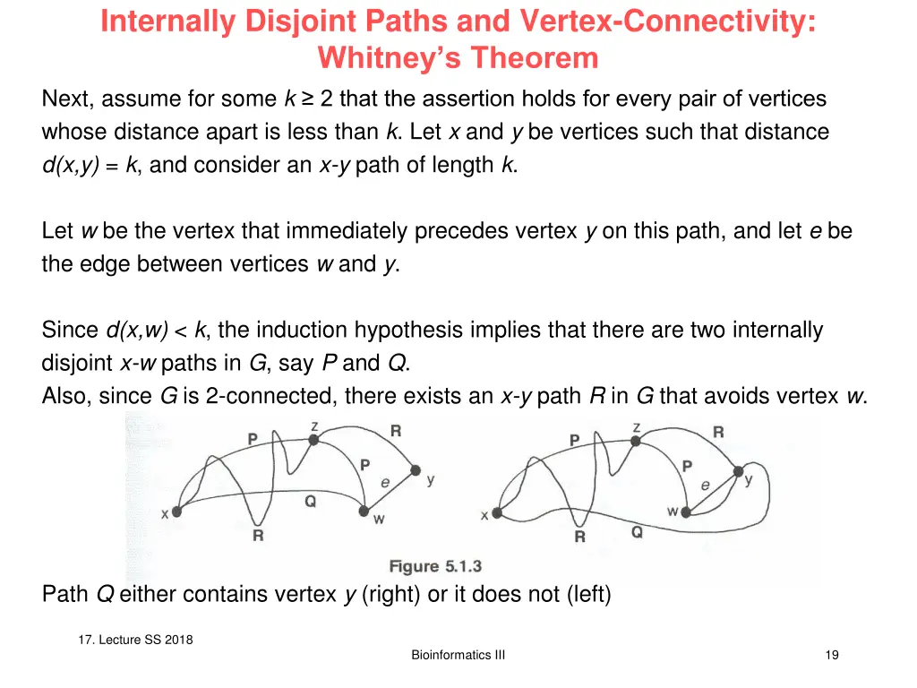 internally disjoint paths and vertex connectivity 2