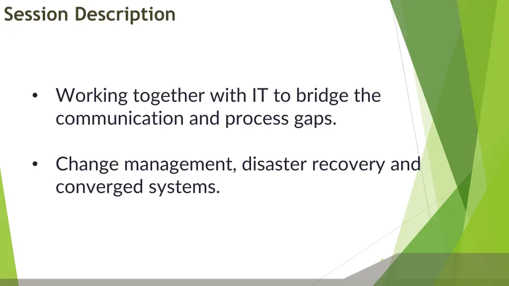 session description
