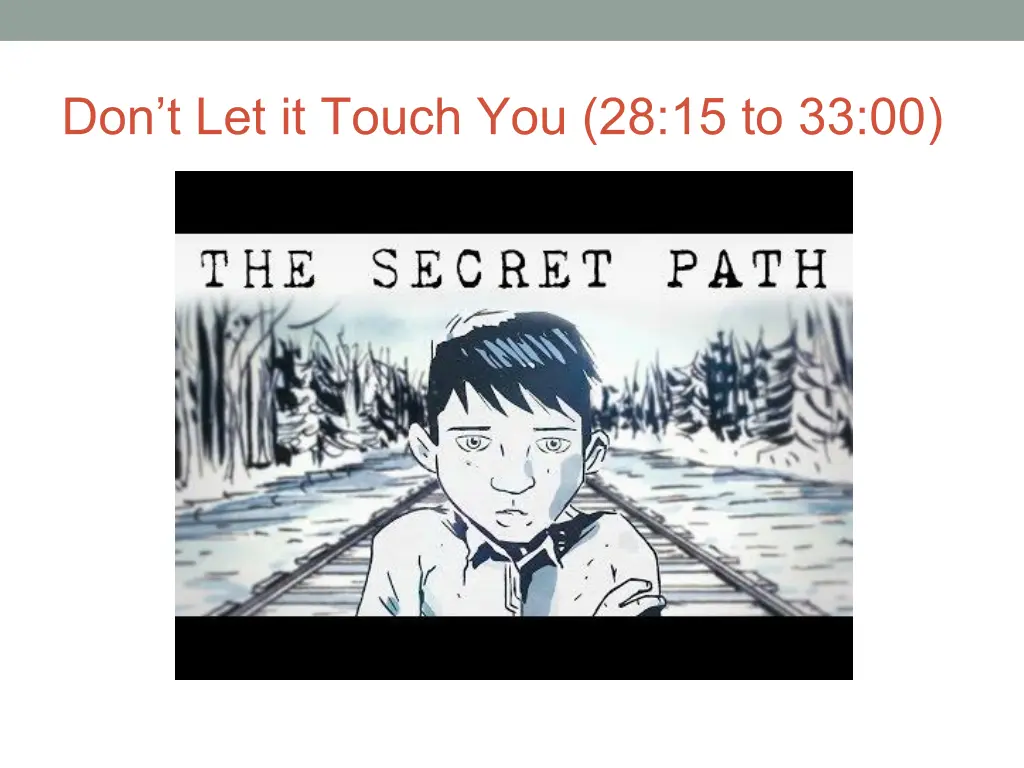 don t let it touch you 28 15 to 33 00