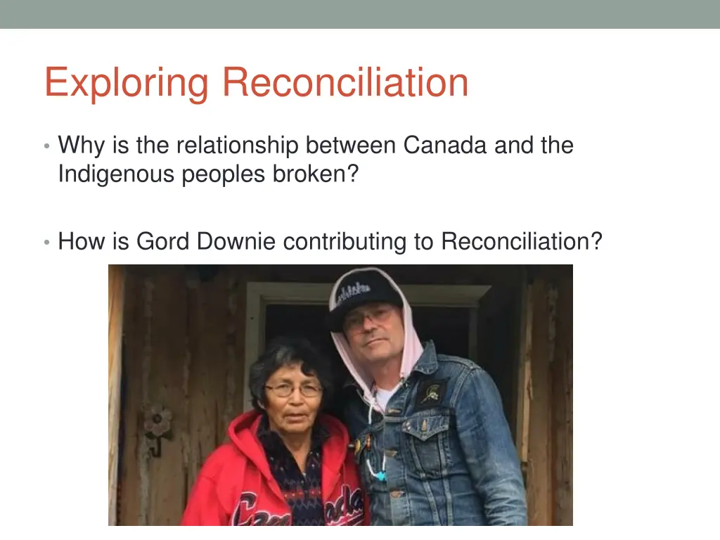 exploring reconciliation