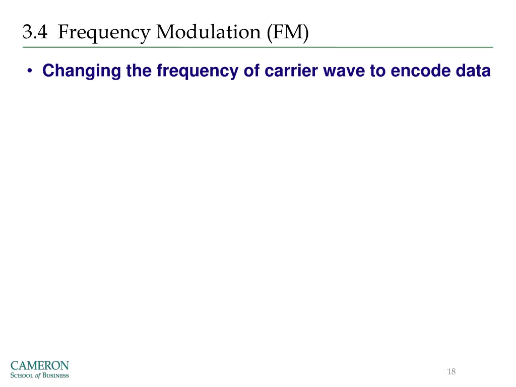 3 4 frequency modulation fm