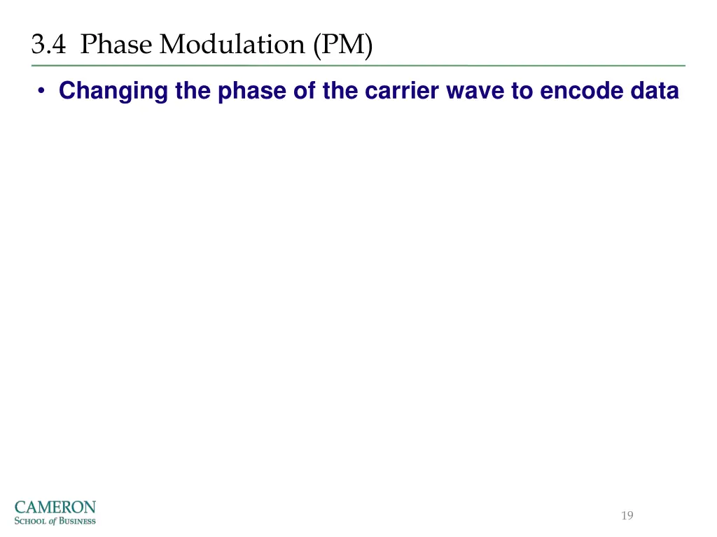 3 4 phase modulation pm