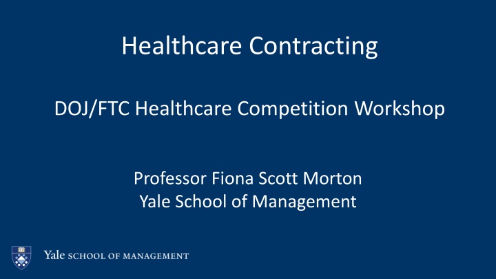 healthcare contracting
