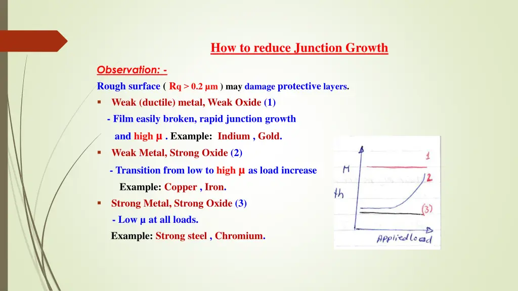 how to reduce junction growth 1