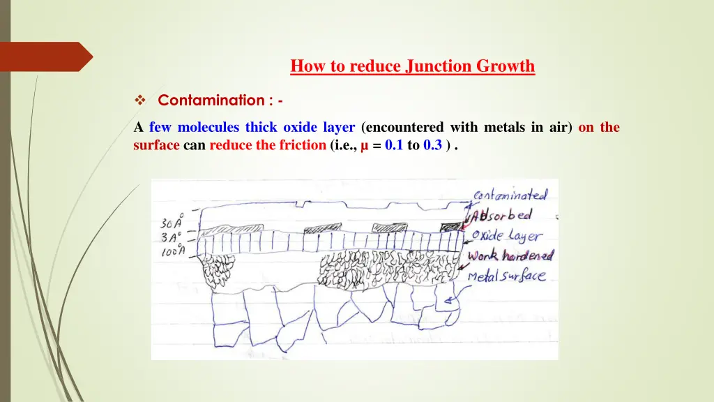 how to reduce junction growth