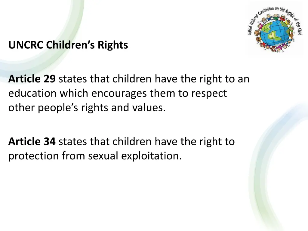 uncrc children s rights