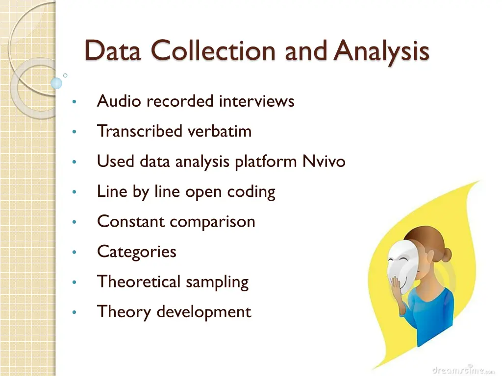 data collection and analysis