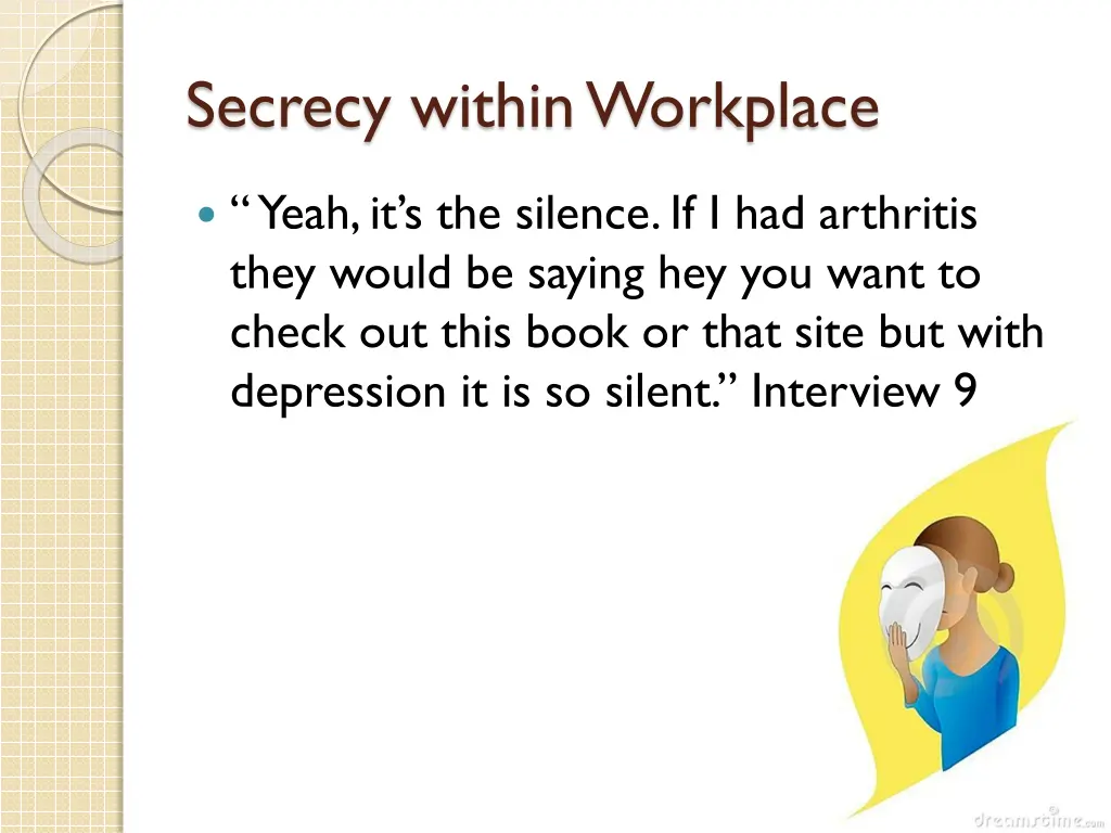 secrecy within workplace