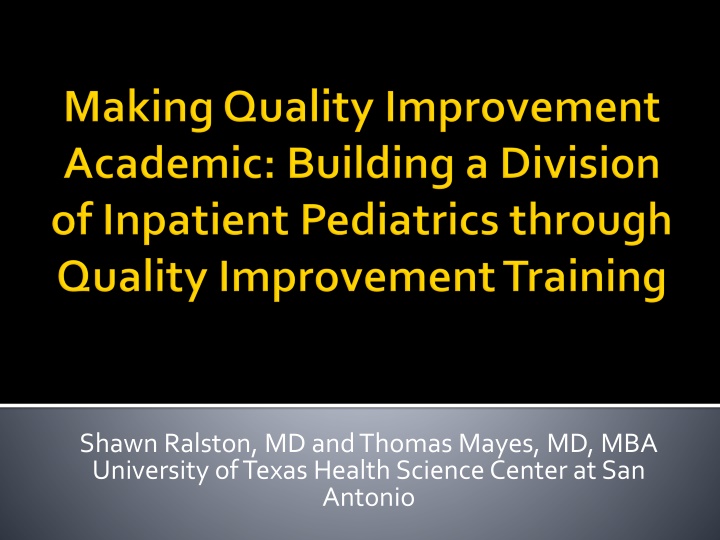 shawn ralston md and thomas mayes