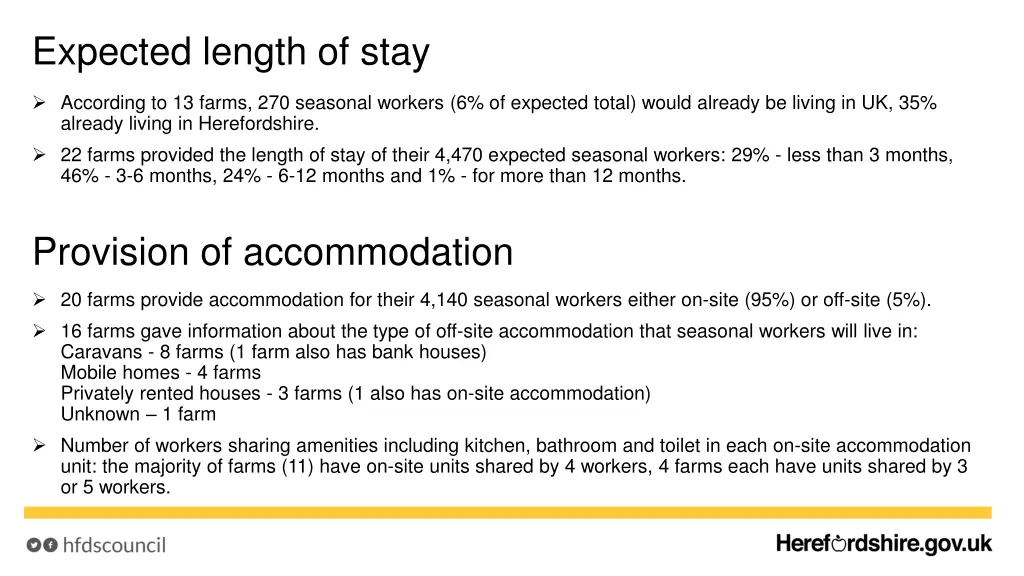 expected length of stay