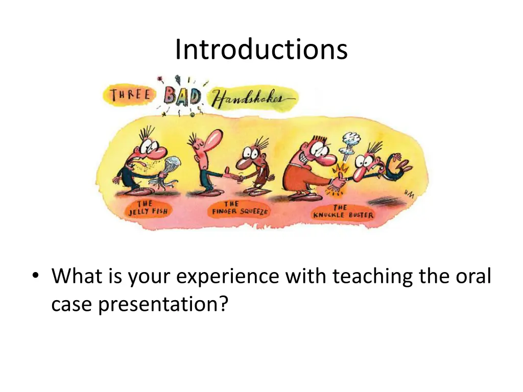 introductions