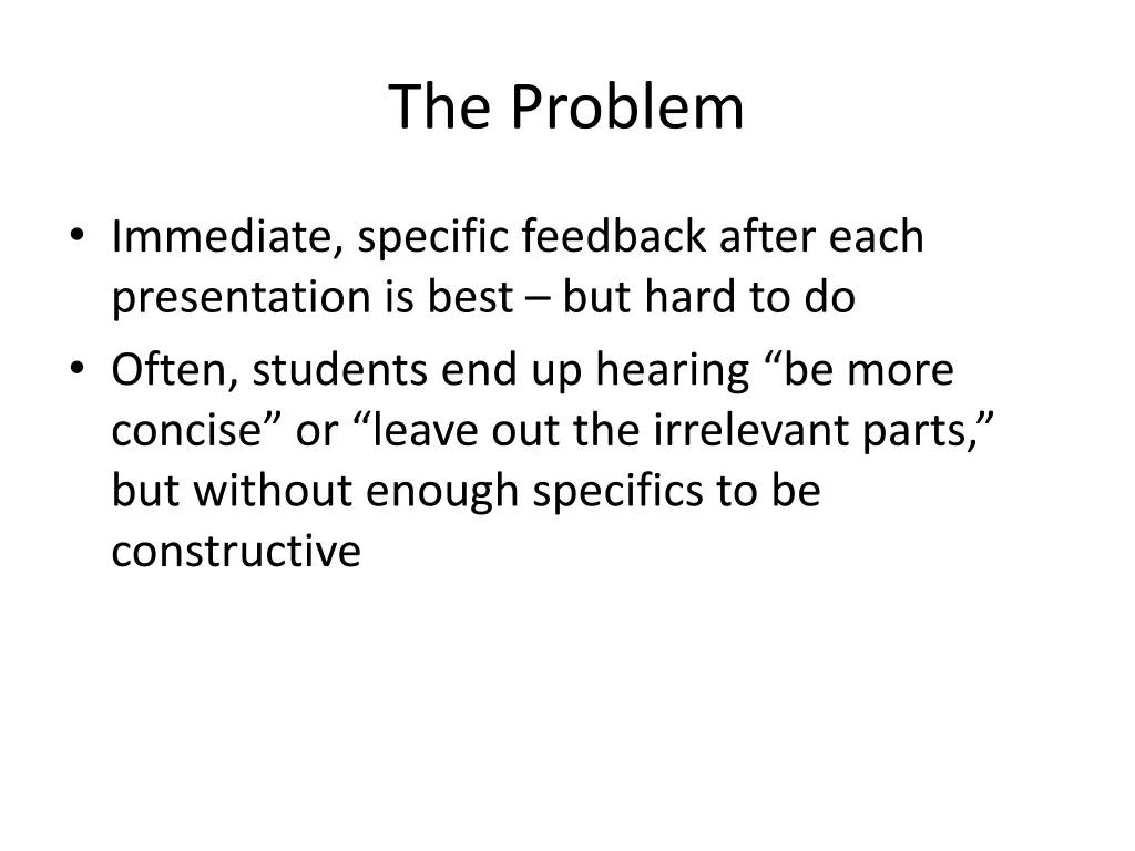 the problem 2