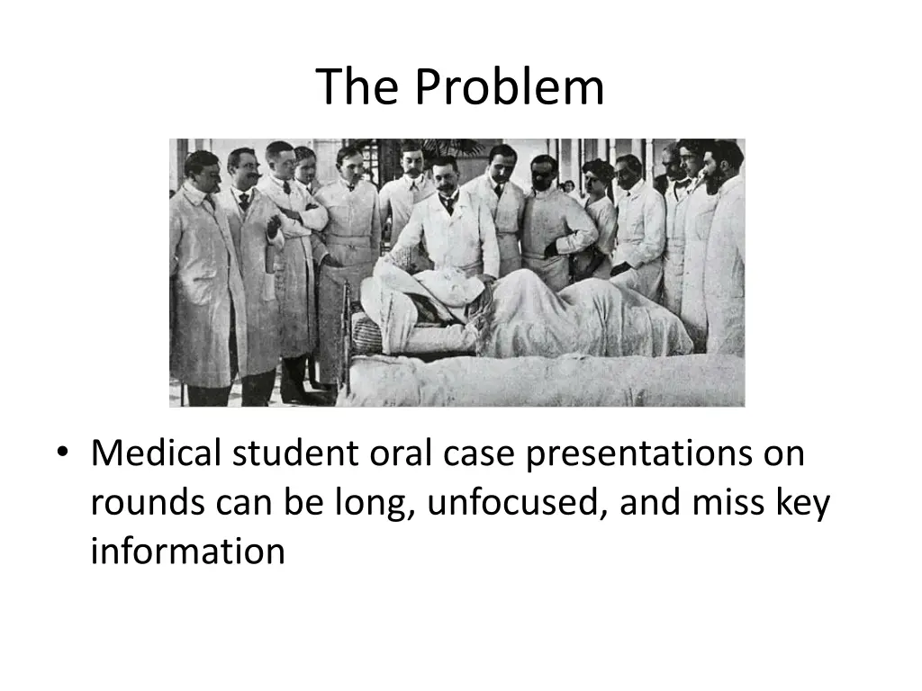 the problem