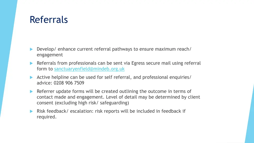 referrals