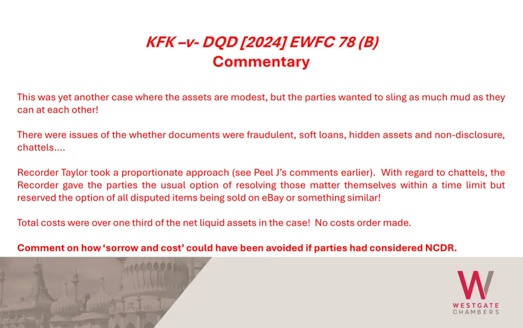 kfk v dqd 2024 ewfc 78 b commentary